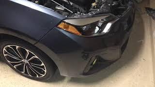 Remove 2014-2016 Toyota Corolla Headlight ASSEMBLY Without Removing Bumper, For Tinting or whatever!