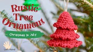 LEFT HAND UPDATED 2024: Crochet Rustic Tree