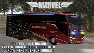 SHARE Livery SANJAYA TRANS MARVEL Jb5 SG mod GTA SA Android HD Graphic 