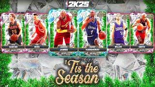 GALAXY OPAL LEBRON JAMES & PINK DIAMOND YAO MING STARRING TIS THE SEASON CARDS IN NBA 2K25 MyTEAM!