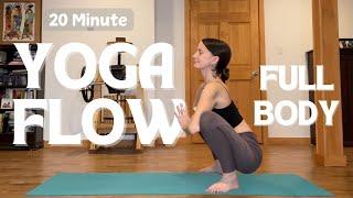 Full Body Yoga Flow | 20 Minute Stretch & Strengthen for All Levels