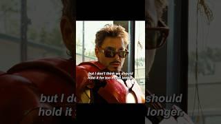 Tony realized his secretary was a double agent  #tonystark #blackwidow #shorts