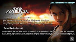 Tomb Raider Legend (X360) - Intro Theme