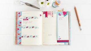 How to Organise your kikki.K Cute Diary