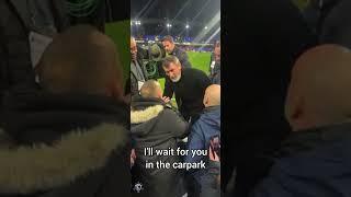 Roy Keane Confronts Ipswich Fan: 'I'll Wait for You in the Car Park' #roykeane #ipswichtown