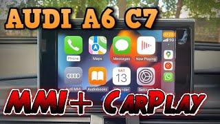 Audi A6 C7 MMI CarPlay Aktivasyon | Audi A6 C7 MMI Carplay Activation Update