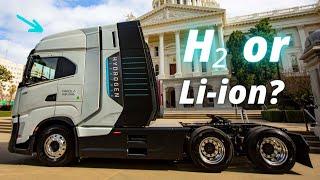 Hydrogen vs. Battery-Electric Trucks - Which One Is Most Economical?