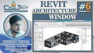 #6 | Place and Modify WINDOW in Revit [Deepak Verma]