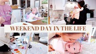 WEEKEND VLOG DAY IN THE LIFE | FIRST TIME MAMA TO A 5 MONTH OLD BABY GIRL 