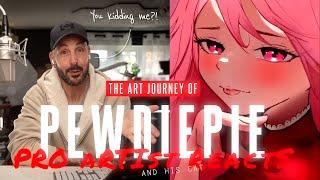 Pewdiepie's Art Journey - He Really Isn't Messing Around!