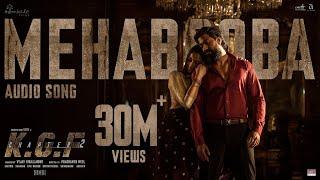 Mehabooba Song (Hindi) | KGF Chapter 2 | Rocking Star Yash | Prashanth Neel | Ravi Basrur | Hombale