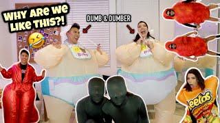 TRYING ON FUNNY HALLOWEEN COSTUMES!!! | Louie's Life