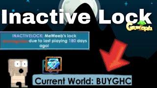 Most Luckiest Growtopia players with 180 day lock 