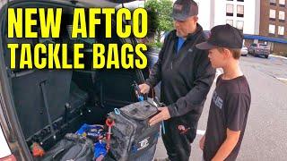 Fishing Tackle Bags, Fishing Tackle Box Breakdown. AFTCO 3600 and 3700 Sizes.