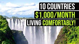 10 Affordable Countries to Live Comfortably with $1,000month | Kore Travel Video