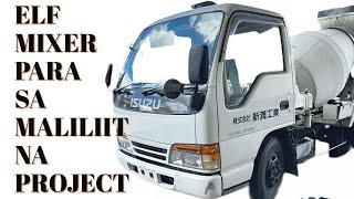 Cement MIXER para sa Project mo!! ISUZU ELF TRANSIT MIXER / JAPAN SURPLUS TRUCKS