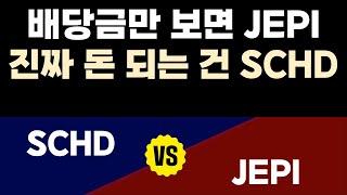 배당금만 보면 JEPI !!! 진짜 돈 되는 건 SCHD ETF ?