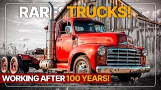 20 RAREST and VINTAGE American TRUCKS! You’ve Never Seen!