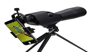 Pinty Optics 20x-60x Spotting Scope with Phone mount and mini tripod - Review