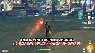 This is Why You Need Zhongli : The Man Who Walked Through Walls | Easy Guide