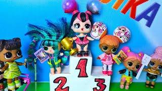 LOL 2 CONTEST THE STRANGEST HAIRSTYLES SURPRISE Dolls cartoons Darinelka