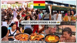 Escape to Ghana 2024: The Ultimate Chop Bar Experience | Ghanaians and Diasporas loves Ghana Food