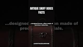 Fascinating Antique Facts: Unearthing Hidden Treasures! #aunthazelshouse #antiquefacts