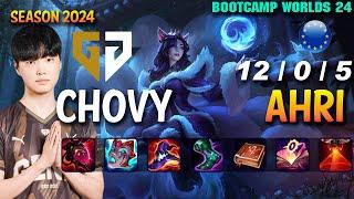 GEN Chovy AHRI vs YASUO Mid - Patch 14.20 EUW Ranked WORLDS 2024 Bootcamp | lolrec