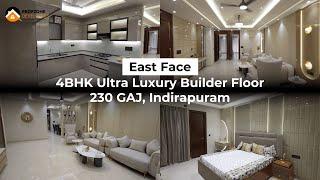 Ultra Luxury Builder Floor | 230 GAJ | Indirapuram, Near NH24