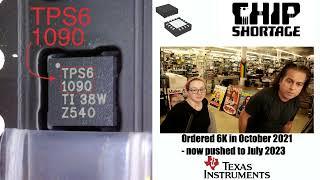 Chip Shortage: Texas Instruments TI TPS61090 #ChipShortage @TXInstruments @Adafruit