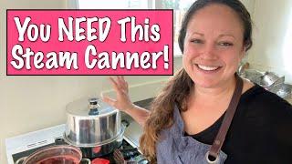 Steam Canning - A BETTER Alternative To Water Bath Canning!