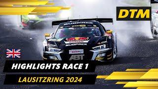 Rain chaos in DTM! | DTM 2024 Highlights | DEKRA Lausitzring