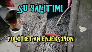 #POLİÜRETAN #ENJEKSİYON #SU #YALITIMI NEDİR , NASIL YAPILIR ? / İKİ FARKLI TEMEL ARASI SU YALITIMI