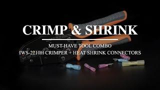 IWISS Heat Shrink Connectors Crimping Tools