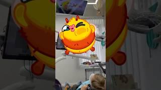 Детский прием врача - стоматолога️ #шортс #москва #аутизм #зубы #дети