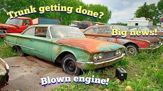 doing big stuff and almost burned to the ground pt 2 restoring Shrek #youtube #youtubeshorts #ford