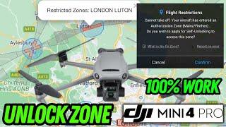 Dji mini 4 : Unlock Dji Mini 4 RC Restricted zone || DJI Geo Zones