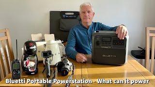 More Power! Bluetti AC180 Portable Power Station - What can it power up? Camping, Camper Vans, Boats