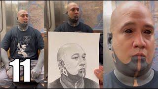 Drawing strangers realistically in NYC and giving it to them!! (INSANE REACTIONS!)