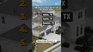  Planning to Retire in Texas? #realestate #trending #texas