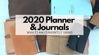 2020 Planners and Journals Currently in Use | Chic Sparrow, Falcon Travelers, LeCow, Sojourner