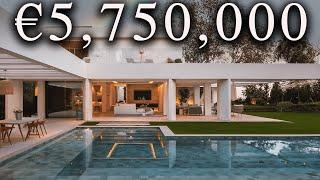 Touring a BRAND NEW Luxury Home in Puerto Banus Marbella !