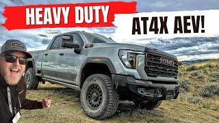 OFF-ROAD BEAST!! 2024 GMC SIERRA HD AT4X AEV EDITION