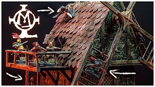 Old World Mordheim Terrain Masterpiece: Build a Fully Playable Ruined Windmill