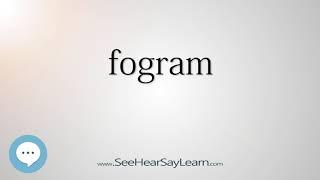 fogram - Smart & Obscure English Words Defined ️