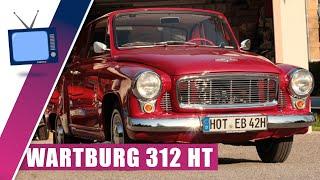 IFA Wartburg 312 HT presented. One of 709 312 Hardtop Cabriolets built in East Germany. VEB