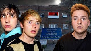 Ghost Hunting At Sam and Colby's Haunted School (Farrar School) FULL MOVIE