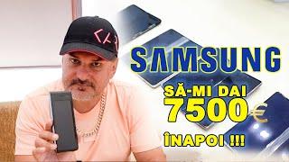 SAMSUNG,IMI DATOREZI 7500 EURO!!!SAMSUNG Z FOLD PLIABIL,ESEC DE LA 1 LA 4