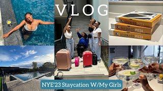 VLOG: NYE’23 Staycation W/My Girls | Luxurious Apartment Tour | South African YouTuber | Kunnin Kay|