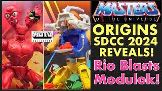 MOTU ORIGINS – SDCC 2024 Reveals! Rio Blasts Modulok!